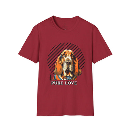 Basset Hound T-Shirt - Pure Love Unisex Tee