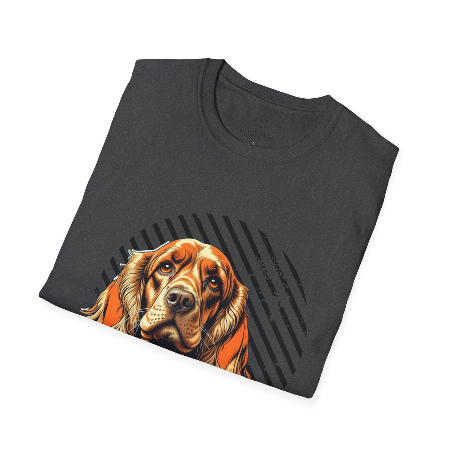 Pure Love Dog T-Shirt - Unisex Softstyle Tee for Dog Lovers