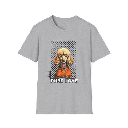 Pure Love Poodle Unisex Softstyle T-Shirt