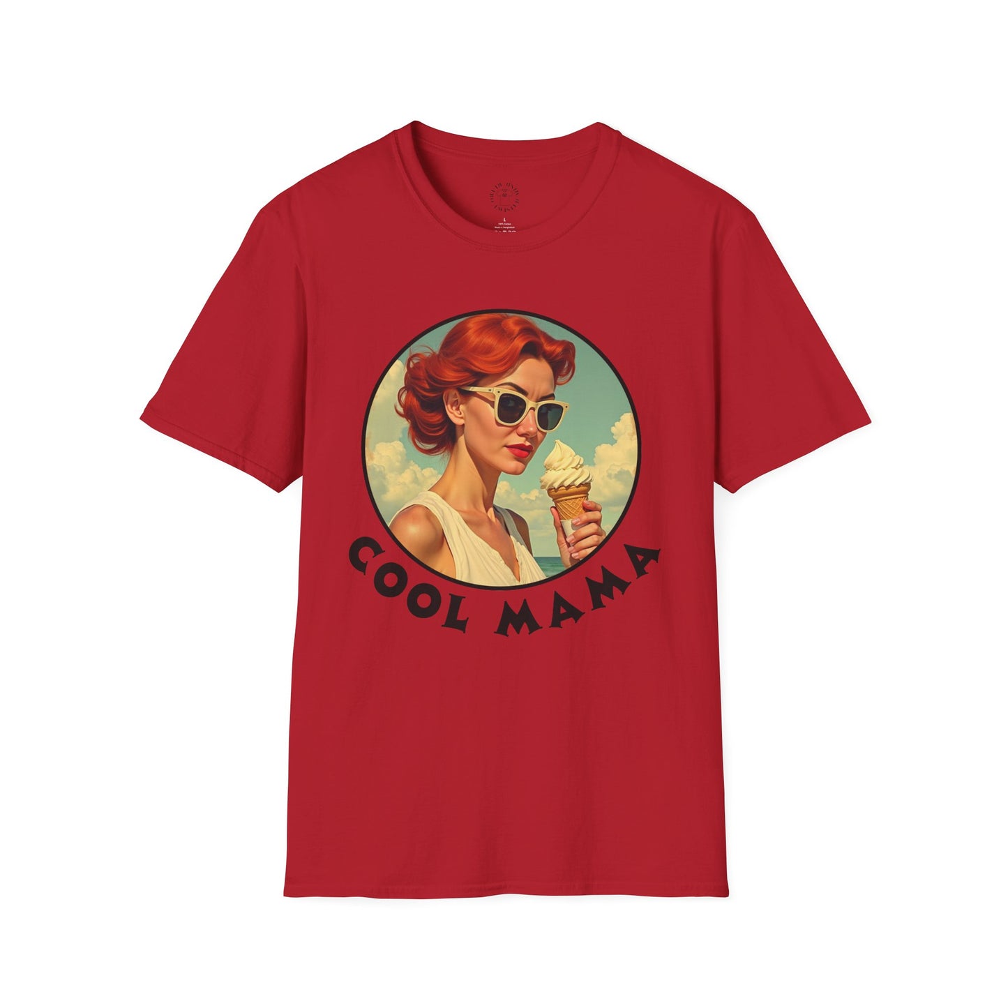Cool Mama Vintage Unisex Softstyle T-Shirt - Fun and Trendy Summer Wear