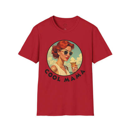 Cool Mama Vintage Unisex Softstyle T-Shirt - Fun and Trendy Summer Wear