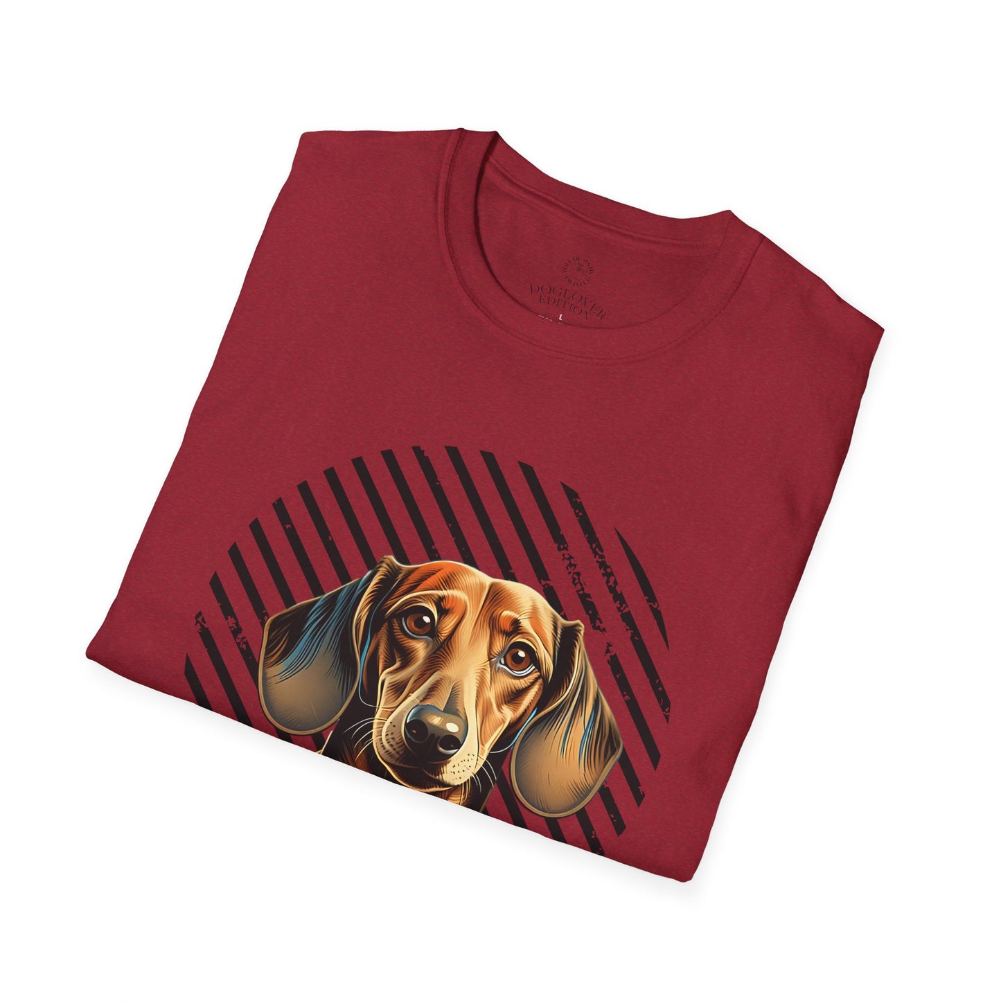 Pure Love Dachshund Unisex Softstyle T-Shirt - Perfect for Dog Lovers