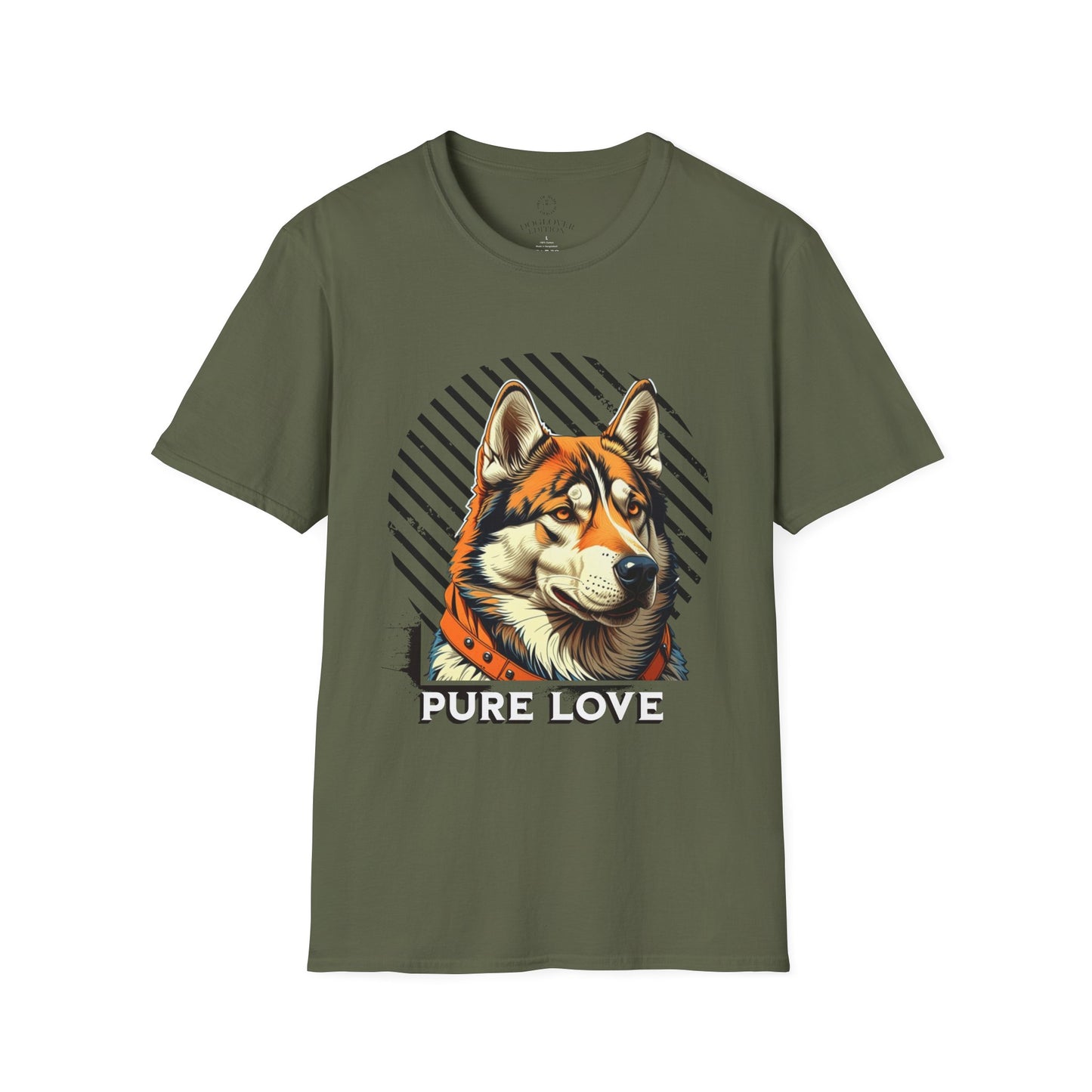 Pure Love Dog Unisex Softstyle T-Shirt - Perfect Gift for Dog Lovers