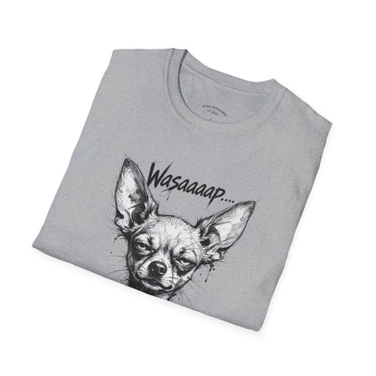 Chihuahua 'Wasaaaap' Graphic T-Shirt — Funny Dog Tee for Pet Lovers