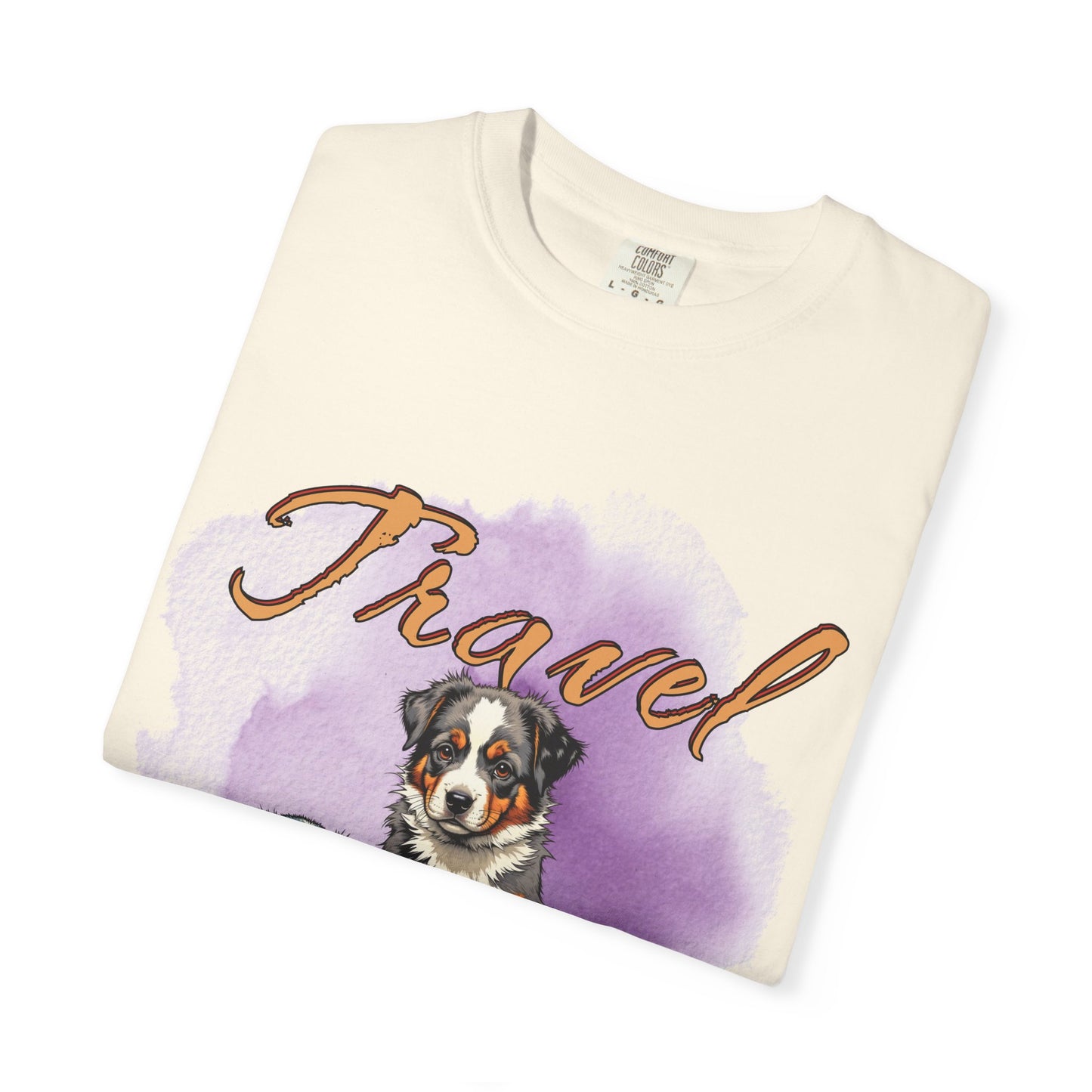 Travel Time Dog Lovers Unisex T-Shirt, Vintage Pet Tee, Dog Travel Shirt, Cute Pet Lover Gift, Animal Adventure Apparel