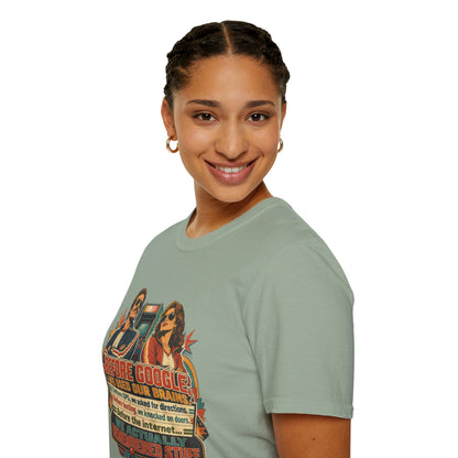 Before Google T-Shirt — Retro Vintage "We Used Our Brains" Graphic Tee
