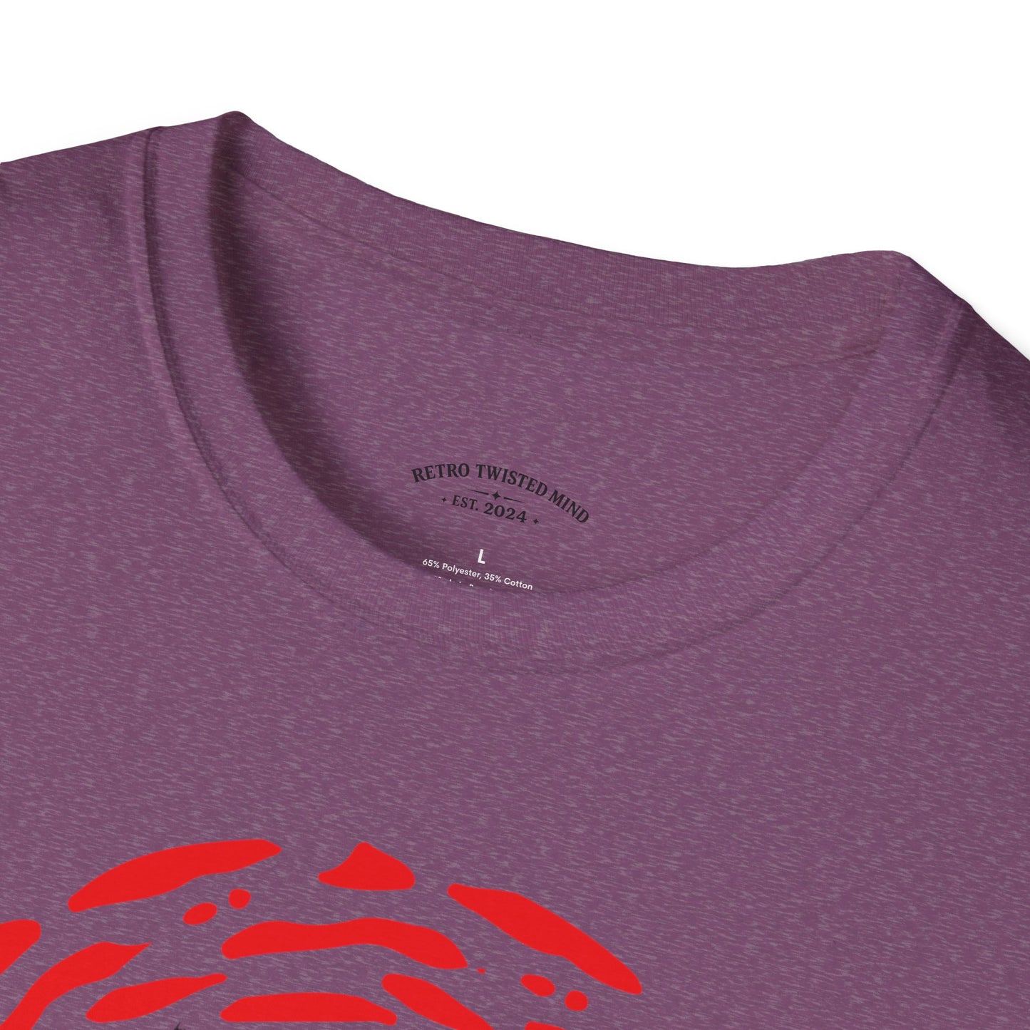 Doberman Graphic T-Shirt — Red Halo 'Bandit' Design