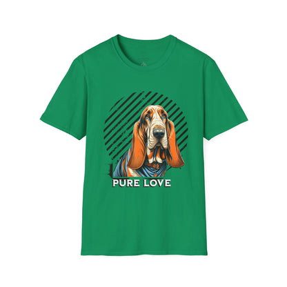 Pure Love Basset Hound Unisex T-Shirt