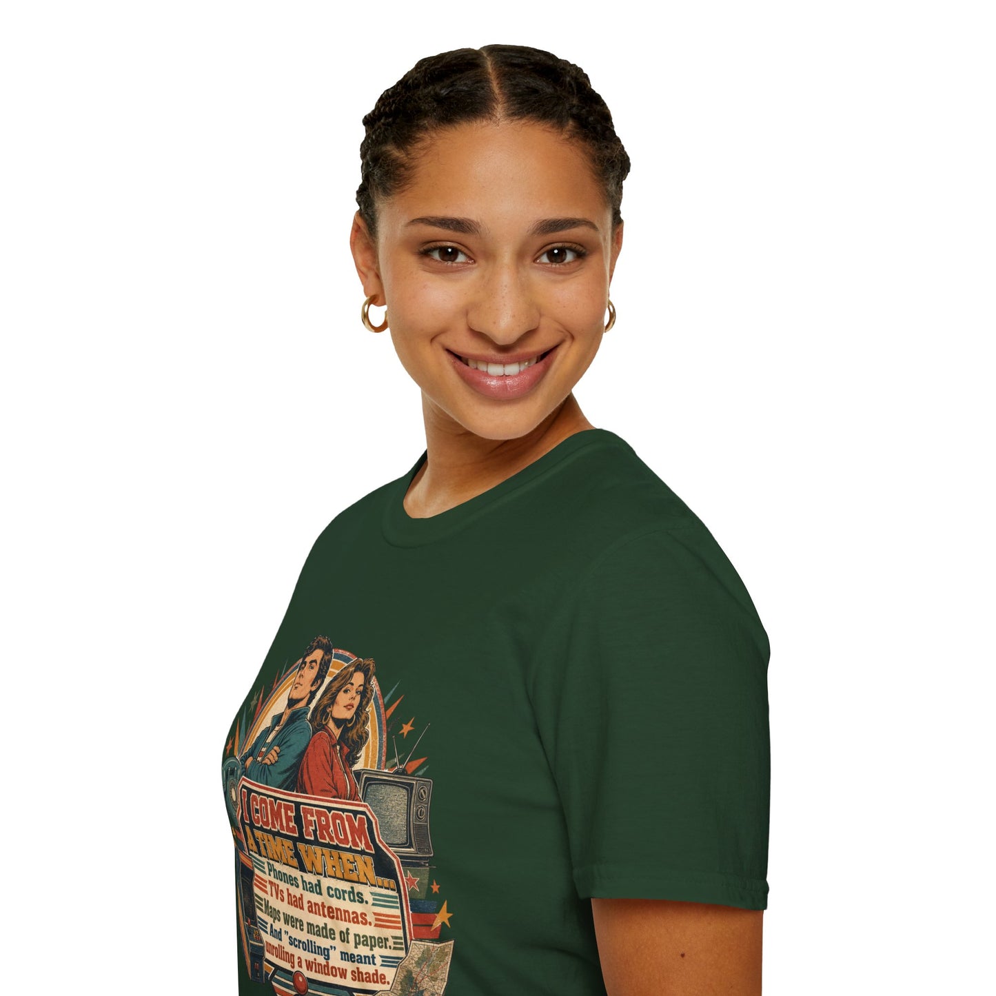 Vintage Road Trip T-Shirt — "I Come From A Time When" Retro Couple Graphic