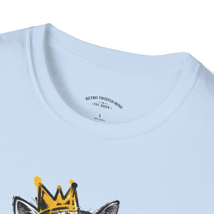 Cat Graphic Tee — "Cats Don't Have Owners They Have Staff"