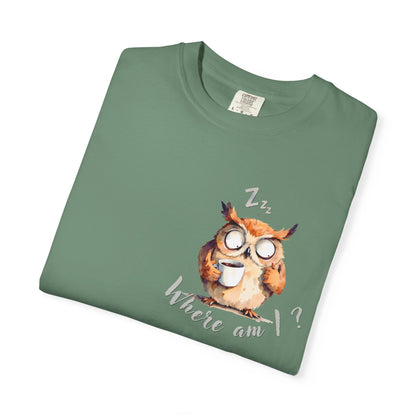 Where Am I? Owl Graphic T-Shirt