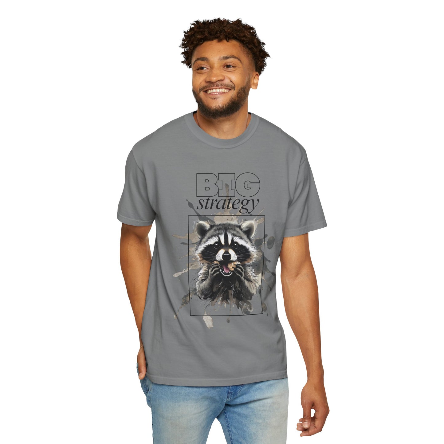 Raccoon Splash T-Shirt, BTC strategy, Graphic Tee