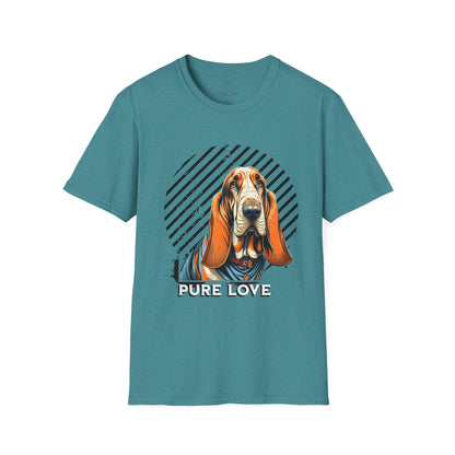 Pure Love Basset Hound Unisex T-Shirt