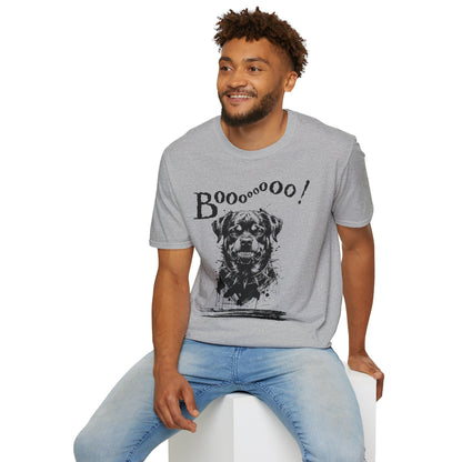 Rottweiler Boo! T-Shirt — Spooky Dog Halloween Tee