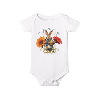Easter Bunny Infant One Piece - Cute Baby Bodysuit for Spring Celebrations