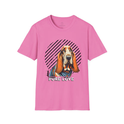Pure Love Basset Hound Unisex T-Shirt