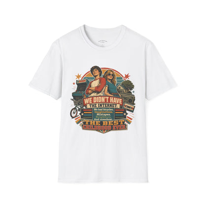 Retro Stranger Things 'We Didn't Have The Internet' T-Shirt