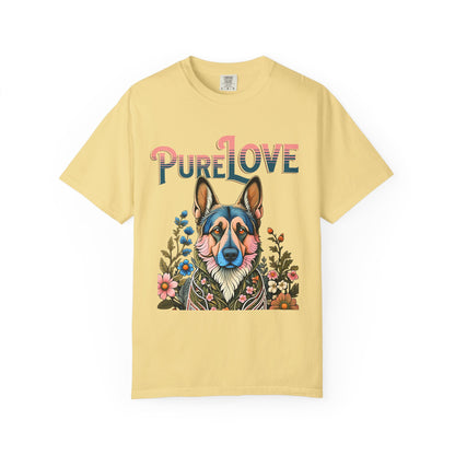 Pure Love Dog Graphic Unisex T-Shirt - Perfect Gift for Pet Lovers