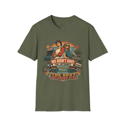 Retro Stranger Things 'We Didn't Have The Internet' T-Shirt