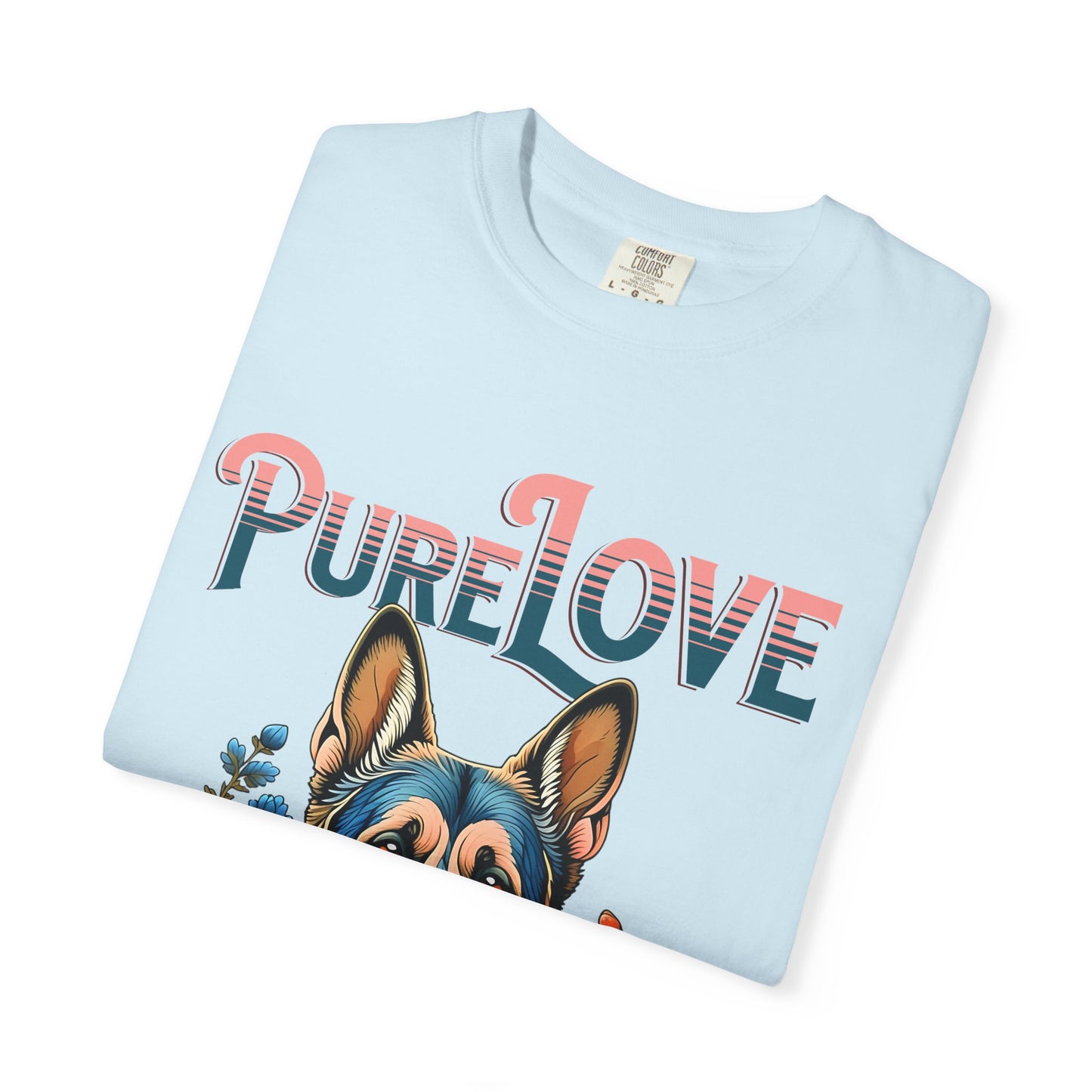 Pure Love Dog Graphic Unisex T-Shirt - Perfect Gift for Pet Lovers