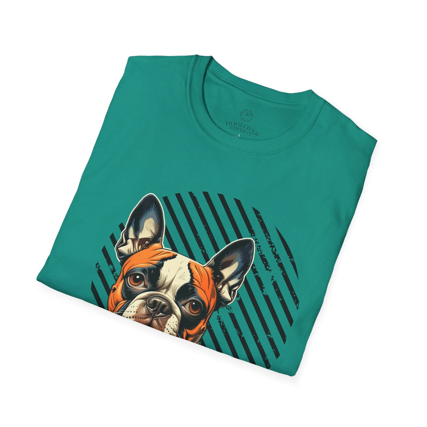 Pure Love French Bulldog Unisex Softstyle T-Shirt