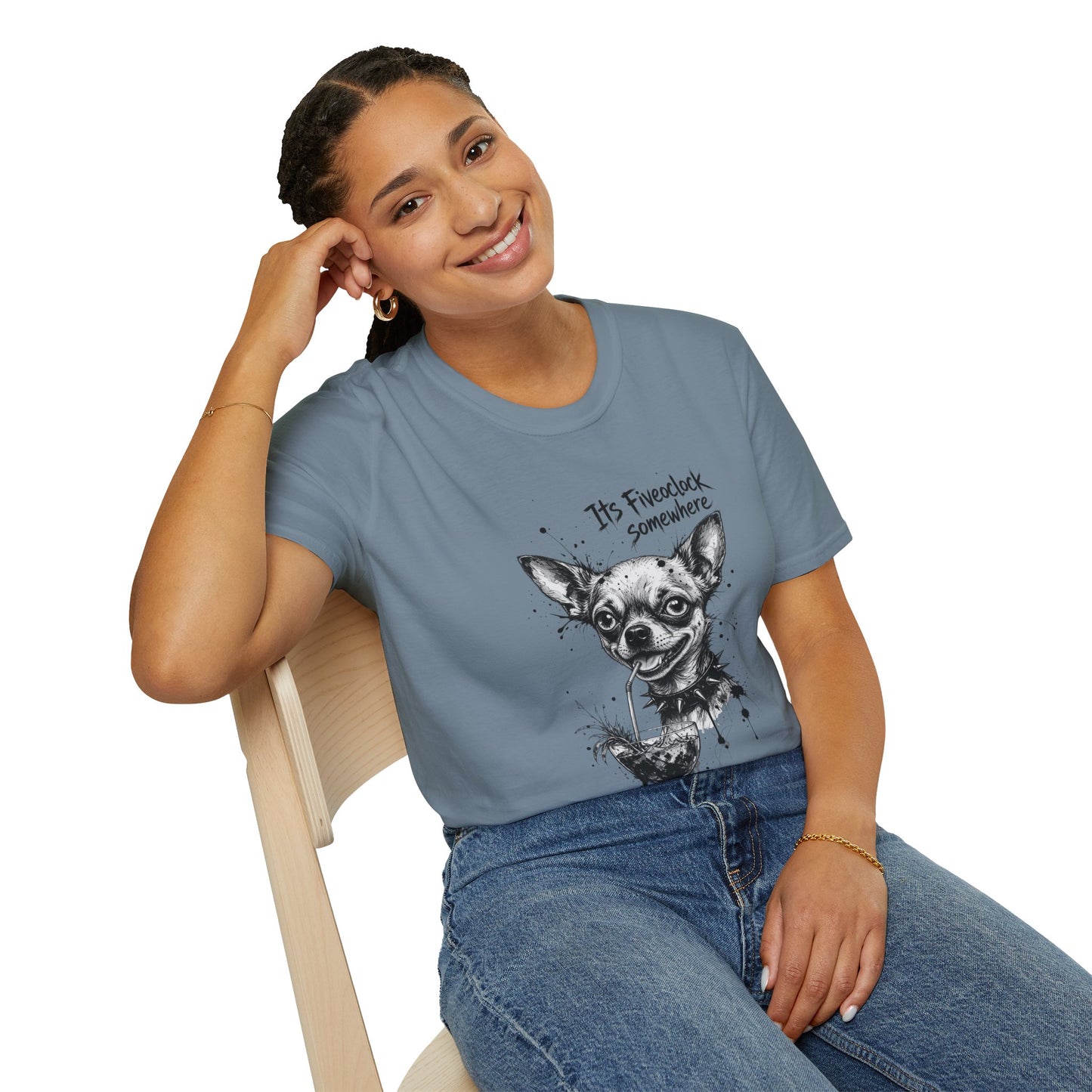 Chihuahua 'It's Five O'Clock Somewhere' T-Shirt