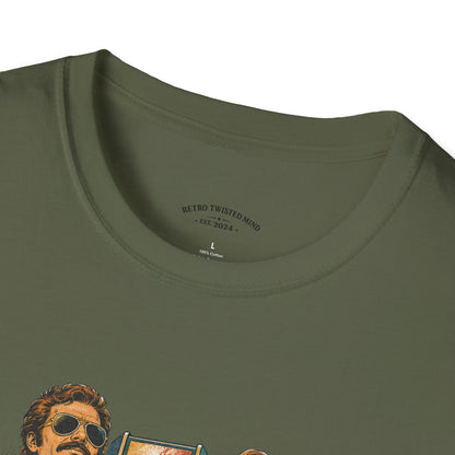 Before Google T-Shirt — Retro Vintage "We Used Our Brains" Graphic Tee