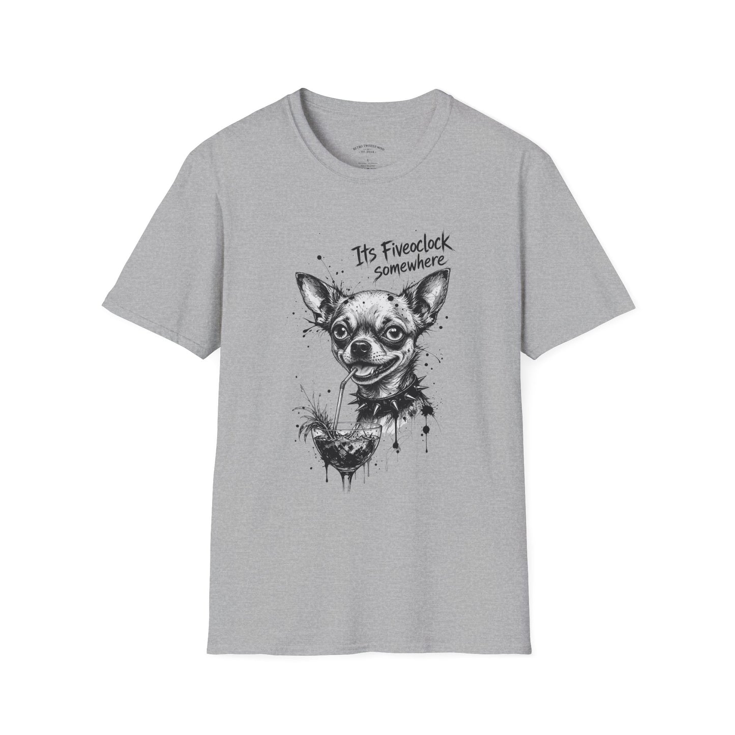 Chihuahua 'It's Five O'Clock Somewhere' T-Shirt