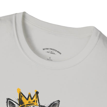 Cat Graphic Tee — "Cats Don't Have Owners They Have Staff"