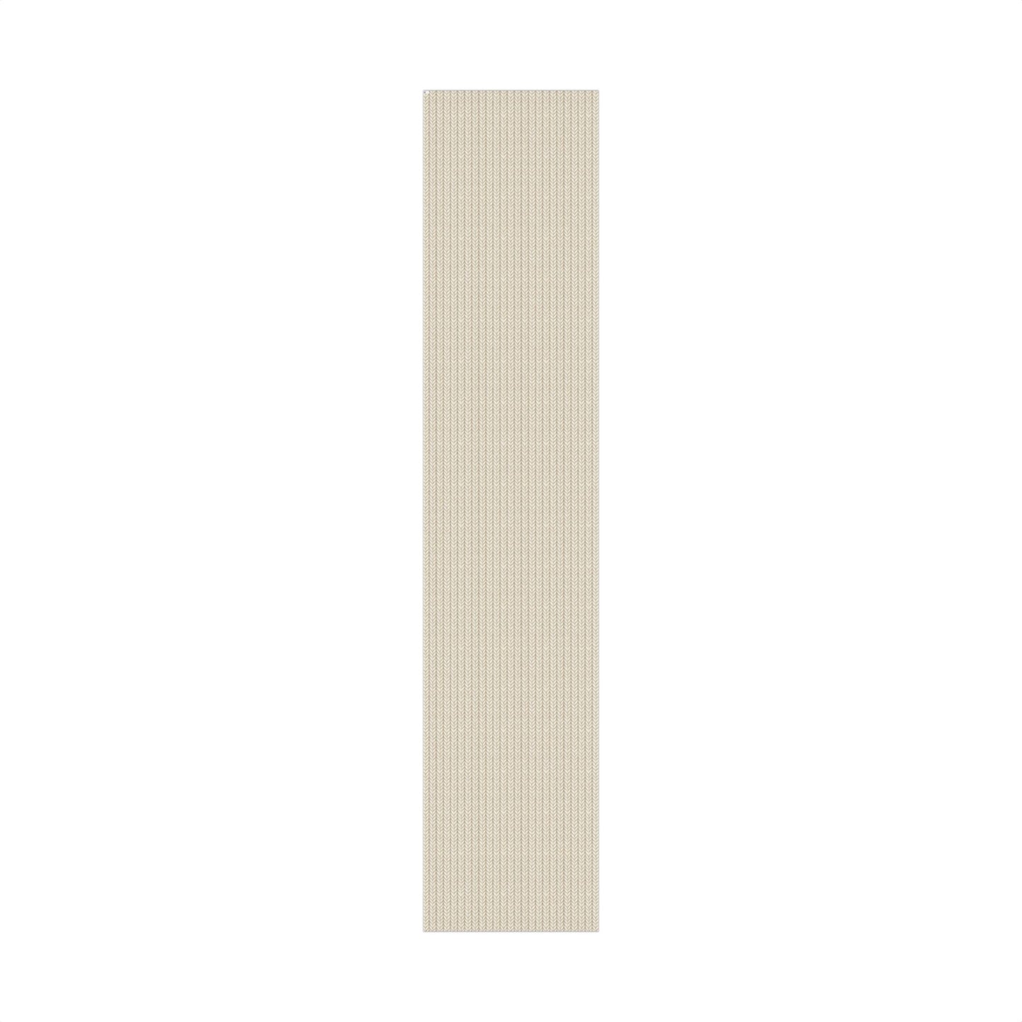 Knit Stitch Beige Gift Wrap Paper – Cozy Neutral Holiday Wrapping