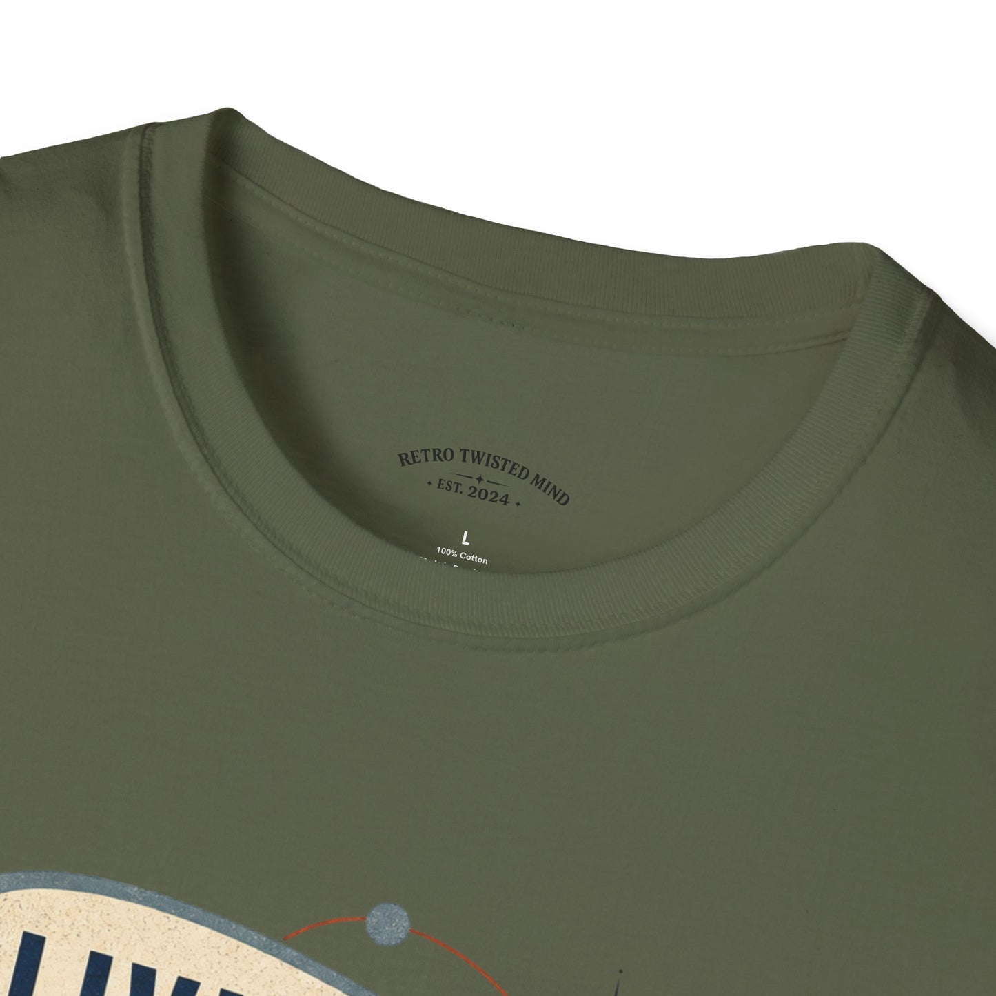 Cat T-Shirt — "Living with a Cat is Basically Having a Furry CEO" Retro Graphic