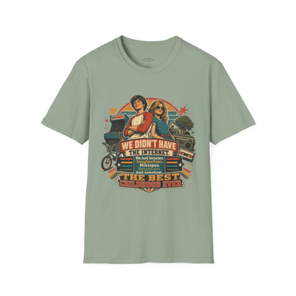 Retro Stranger Things 'We Didn't Have The Internet' T-Shirt