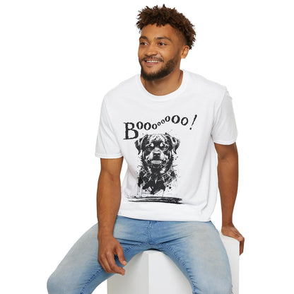 Rottweiler Boo! T-Shirt — Spooky Dog Halloween Tee
