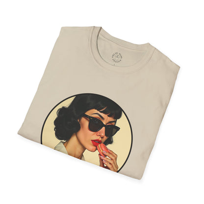 Cool Mama Unisex Softstyle T-Shirt - Retro Vintage Vibe,mom