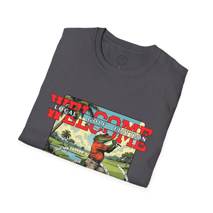 Welcome Local Golf Edition Unisex Softstyle T-Shirt,golf,sport,gator,florida
