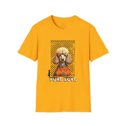 Pure Love Poodle Unisex Softstyle T-Shirt