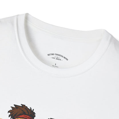 Retro Arcade Era T-Shirt — Pixel RPG Game Tribute
