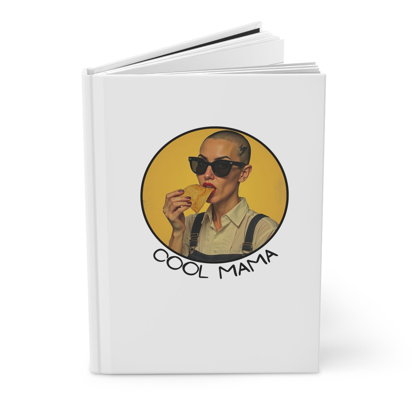 Cool Mama Hardcover Journal - Fun Gift for Moms, Inspirational Notebook, Unique Journal, Stylish Planner, Mother's Day Gift