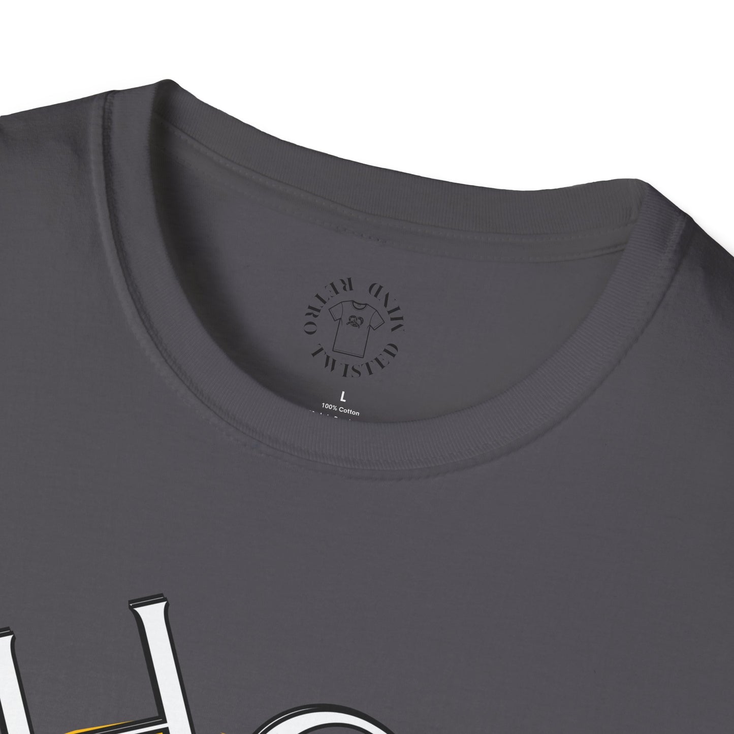Hello Skull Graphic Unisex Softstyle T-Shirt - Edgy Streetwear Tee,scull