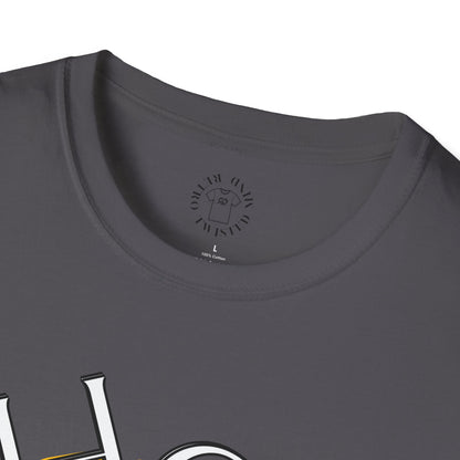 Hello Skull Graphic Unisex Softstyle T-Shirt - Edgy Streetwear Tee,scull