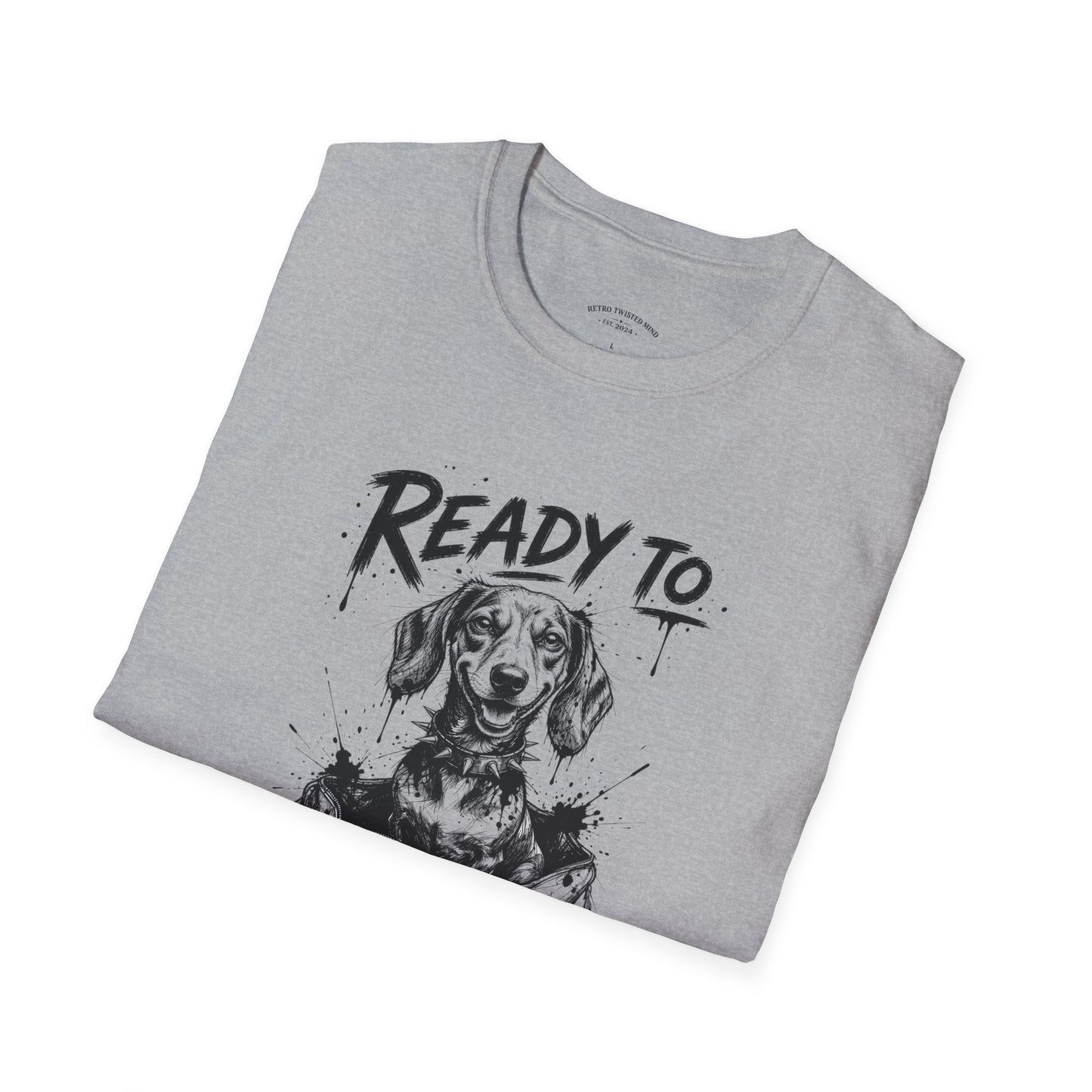 Ready To Cause Problems Dog T-Shirt — Funny Dachshund Graphic Tee