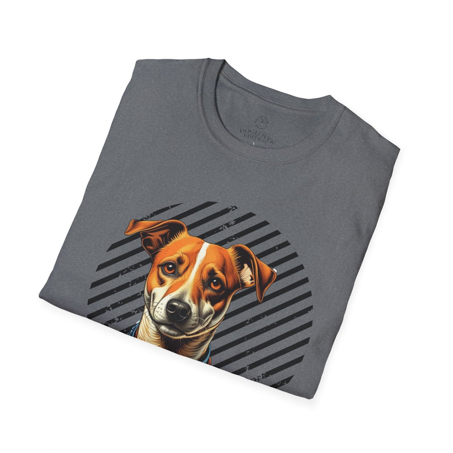 Pure Love Dog Unisex T-Shirt - Softstyle Cotton Tee for Animal Lovers
