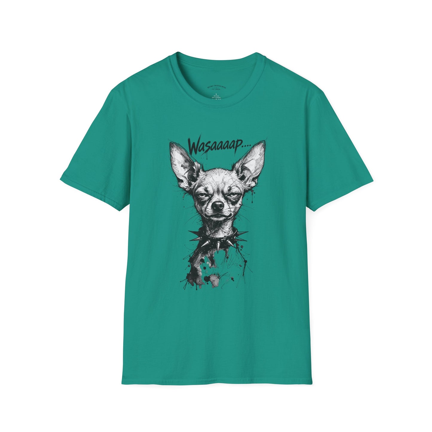 Chihuahua 'Wasaaaap' Graphic T-Shirt — Funny Dog Tee for Pet Lovers