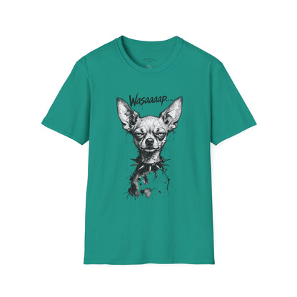 Chihuahua 'Wasaaaap' Graphic T-Shirt — Funny Dog Tee for Pet Lovers