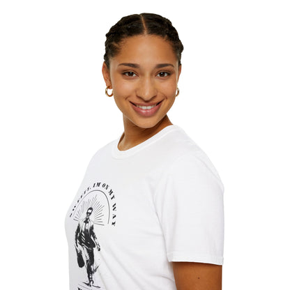 Homeward Bound Unisex Softstyle T-Shirt - Sweetie, I'm on My Way