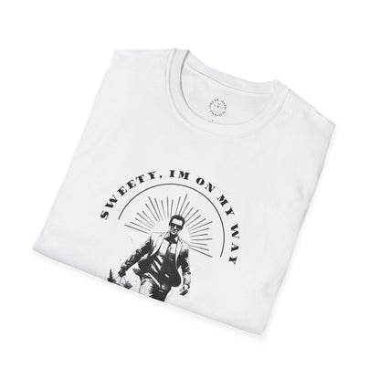Homeward Bound Unisex Softstyle T-Shirt - Sweetie, I'm on My Way