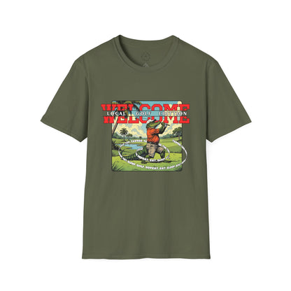 Welcome Local Golf Edition Unisex Softstyle T-Shirt,golf,sport,gator,florida