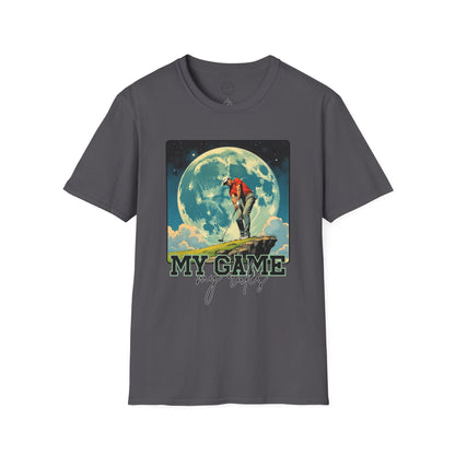 Retro Game Vibes Unisex Softstyle T-Shirt - 'My Game, My Rules' golf.sport