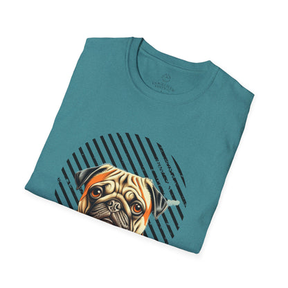 Pure Love Pug T-Shirt - Unisex Softstyle Tee