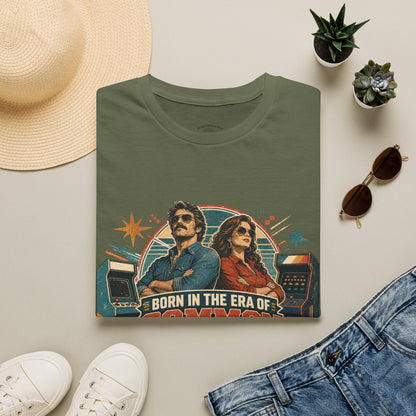 Born in the Era of Common Sense T-Shirt — Retro 70s Vintage Political Graphic Tee